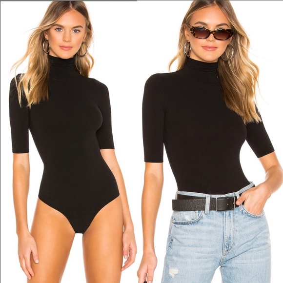 Commando Black Mock Neck Ballet Bodysuit, NWT. - Picture 11 of 12